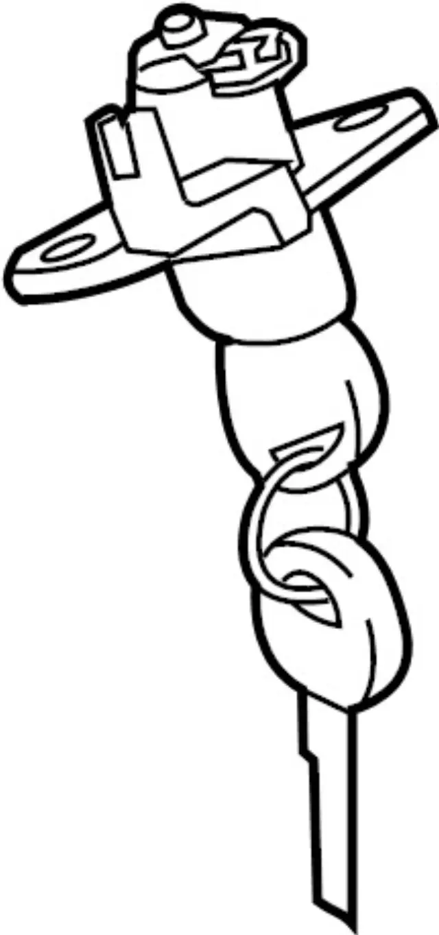 8466060U26 - : Cylinder &amp; Keys for INFINITI: Q45 Image