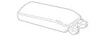 17268027019A84 - Body: Armrest Cover for Mercedes-Benz Image