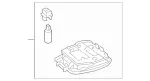 21290610008N96 - Body: Map Lamp Assembly for Mercedes-Benz Image