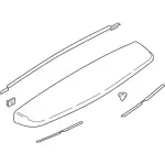 JL1Z7844210AA - : Spoiler for Ford: Expedition | Lincoln: Navigator Image