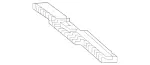 2136926100 - Trim and Lining: Absorber for Mercedes-Benz Image