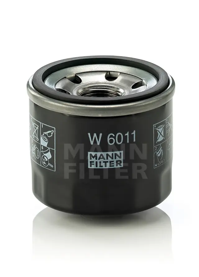 W6011 - : Engine Oil Filter for MANN-FILTER Image
