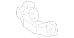 2178300324 - Body: Air Outlet Duct for Mercedes-Benz Image