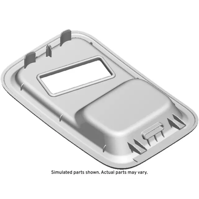 84924002 - : Part# 84924002 Seat Belt Bezel for Cadillac: Escalade, Escalade ESV | Chevrolet: Tahoe | GMC: Yukon Image