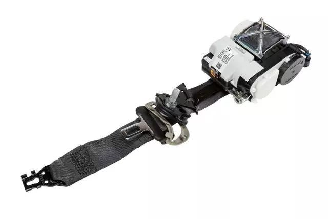 Part# 19331696 Jet Black Driver Seat Belt with Retractor and Pre-Tensioner - GM (19331696)