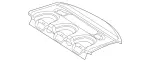 21969000499E54 - Body: Pkg Tray Trim for Mercedes-Benz Image