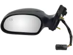 955497 - Body: Side View Mirror - Left , Fixed, W/Heated, W/O Lamp, Paint To Match Cover for Dorman Image