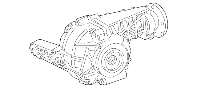 1633300005 - : Axle Housing for Mercedes-Benz: ML430, ML55 AMG Image