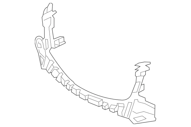 1668854965 - Detachable Parts: Basic Carrier, Bumper for Mercedes-Benz: GL350, GL450, GL550, GL63 AMG, GLS350d, GLS450, GLS550, GLS63 AMG Image image