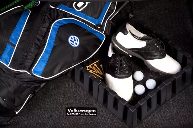 Heavy Duty Trunk Liner With Cargo Blocks - Volkswagen (561-061-166-469)