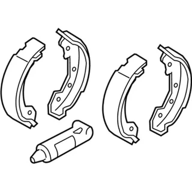LU2Z2V200C - : Pad - Brake for Ford Image