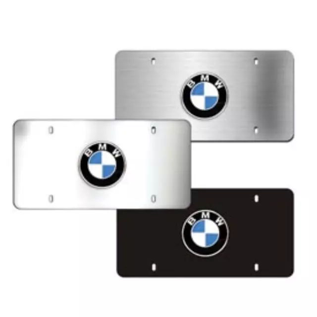 Marque Plate - Satin Stainless Steel - BMW (82-12-1-470-312)