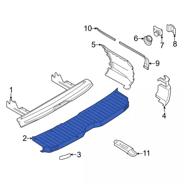 Bumper Cover - Ford (SK4Z17D957CAPTM)