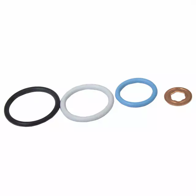 3C3Z9229AA - Fuel System: 2003-2010 Ford Fuel Injector O-Ring Kit - Motorcraft (CM-5055) for Ford: E-350 Super Duty, E-450 Super Duty, Excursion, F-250 Super Duty, F-350 Super Duty, F-450 Super Duty, F-550 Super Duty Image