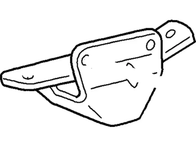 1L5Z5775AB - : 1998-2002 Ford Leaf Spring Shackle for Ford: Explorer, Explorer Sport, Explorer Sport Trac Image