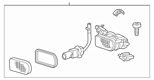 203820115664 - Electrical System: Lamp Unit for Mercedes-Benz Image