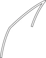 803301CA0B - : Run Weather-Strip for Infiniti Image