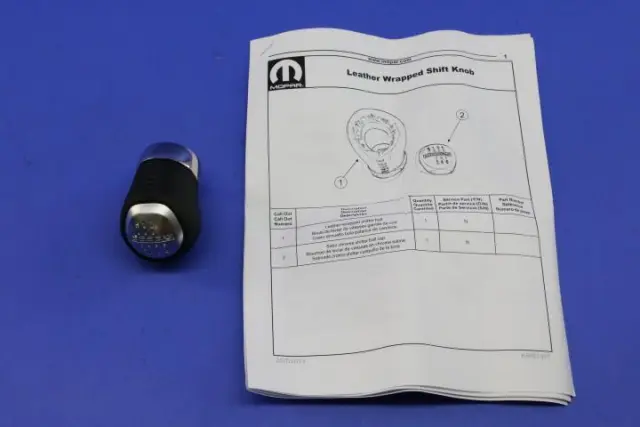 82214042 - Interior Accessories: Shift Knob for Mopar Image