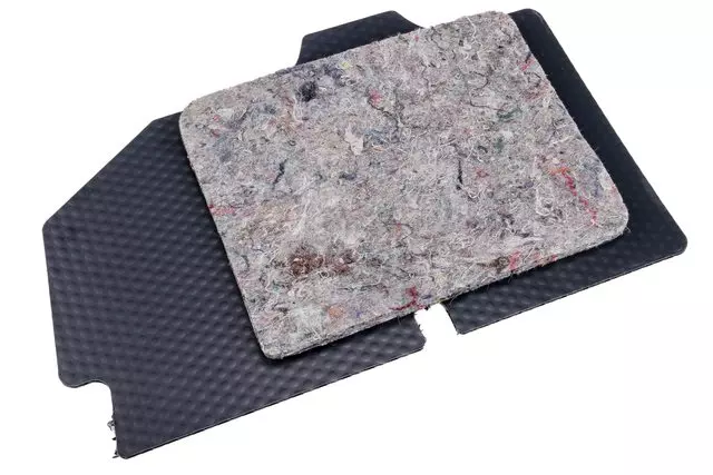 25951254 - : Black Rear Compartment Floor Panel Stowage Pocket Cover for GM Image