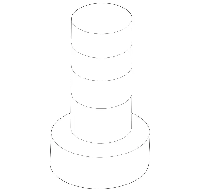 1427 - Rear Seat Bench: Hexalobular Screw for Mercedes-Benz: 300S, AMG GT, AMG GT C, AMG GT R, AMG GT S, C230, C240, C280, C300, C32 AMG, C320, C350, C55 AMG, C63 AMG, C63 AMG S, CL63 AMG, CLS500, CLS55 AMG, CLS550, CLS63 AMG, E320, E500, E55 AMG, G500, G55 AMG, G550, G550 4x4, G580, G63 4x4 Squared AMG, G63 AMG, G65 AMG, GL320, GL550, GLK250, GLK350, ML320, ML350, ML430, ML450, ML500, ML550, ML63 AMG, R320, R350, R500, S600, S63 AMG, SL500, SL55 AMG, SL550, SL600, SL63 AMG, SL65 AMG, SLK280, SLK300, SLS AMG, Sprinter 2500, Sprinter 3500, Sprinter 3500XD, Sprinter 4500 Image image