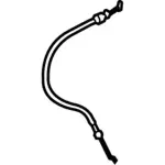 JR3Z63221A00B - Body: Release Cable for Ford Image