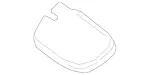 246832004164 - Electrical System: Cover for Mercedes-Benz Image