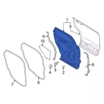 KT4Z5824631B - Body: Door Shell for Ford Image