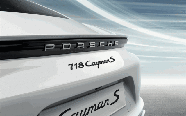 98204480091041 - : Painted Model Designation for Porsche: 718 Cayman Image