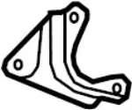 207131MC0A - Exhaust: Support Bracket Bracket for Infiniti Image