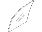 2C5Z7821410AA - Body: Door Glass for Lincoln: Aviator Image