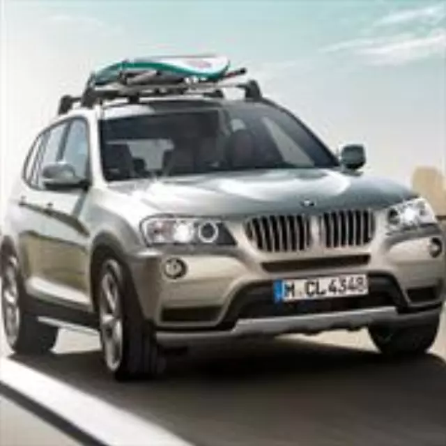 51137230208 - : Retrofit Roof Rail - Right for BMW: X3 Image