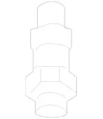 28305584 - Heating and Ventilation: Cutoff Valve for Mercedes-Benz: 180C, 250, 300S, C230, C240, C280, C320, C350, C43 AMG, C55 AMG, CL500, CL55 AMG, CL550, CL600, CL63 AMG, CL65 AMG, CLK320, CLK350, CLK430, CLK500, CLK55 AMG, CLK550, CLK63 AMG, E420, E430, G55 AMG, G550, G550 4x4, G63 AMG, G65 AMG, S350, S400, S430, S500, S55 AMG, S550, S600, S63 AMG Image