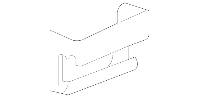 25191901207E94 - Body: Rear Cover for Mercedes-Benz Image