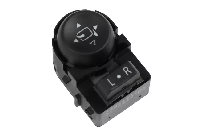 Jet Black Door Mirror Remote Control Switch - GM (23311357)
