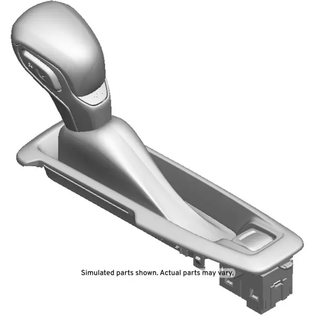 60002882 - : Rivalry Red Metallic Automatic Transmission Control Lever Knob for Chevrolet: Trailblazer Image