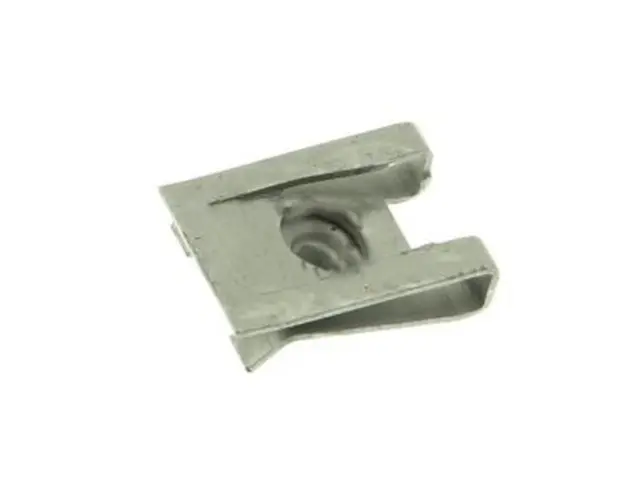 W704277S439 - Body: Lower Shield Nut for Ford: EcoSport, Edge, Expedition, Explorer, F-150, F-150 Lightning, Fiesta, Flex, Fusion, Mustang, Mustang Mach-E, Police Interceptor Sedan, Police Interceptor Utility, Police Responder Hybrid, Special Service Police Sedan, SSV Plug-In Hybrid, Taurus, Taurus X | Lincoln: Aviator, MKS, MKX, MKZ, Nautilus | Mercury: Sable Image