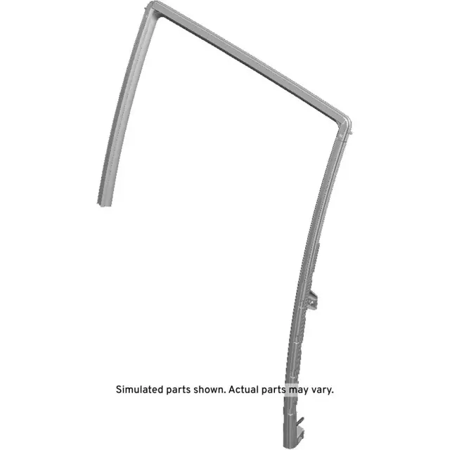 84729898 - Body: Run Weather-strip for Chevrolet: Silverado 1500, Silverado 1500 LTD | GMC: Sierra 1500, Sierra 1500 Limited Image