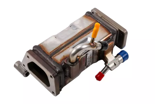 12635704 - : Exhaust Gas Recirculation (EGR) Valve Cooler for Chevrolet: Express 2500, Express 3500, Silverado 2500 HD, Silverado 3500 HD | GMC: Savana 2500, Savana 3500, Sierra 2500 HD, Sierra 3500 HD Image