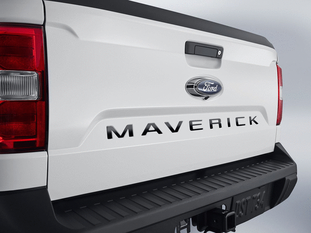VNZ6Z9942528A - : Tailgate Lettering - Black Platinum for Ford: Maverick Image