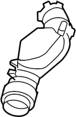 16576EG00A - Engine: Rear Duct for INFINITI: M35 Image