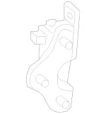2927300437 - : Lower Hinge for Mercedes-Benz Image