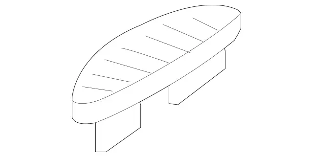 17183100599051 - Body: Defroster Nozzle for Mercedes-Benz Image