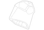 23181103109999 - : Mirror Base Molding for Mercedes-Benz Image