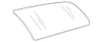2106700712 - Body: Quarter Glass for Mercedes-Benz Image