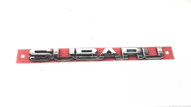 93073XA070 - : 2006-2007 Subaru B9 Tribeca "SUBARU" Rear Nameplate OEM NEW Genuine for Subaru: B9 Tribeca Image