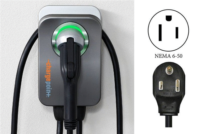 CPH50NEMA650 - Exterior: Chargepoint, Level 2 Home Charger for Kia: EV6, EV9, Niro, Niro EV Image