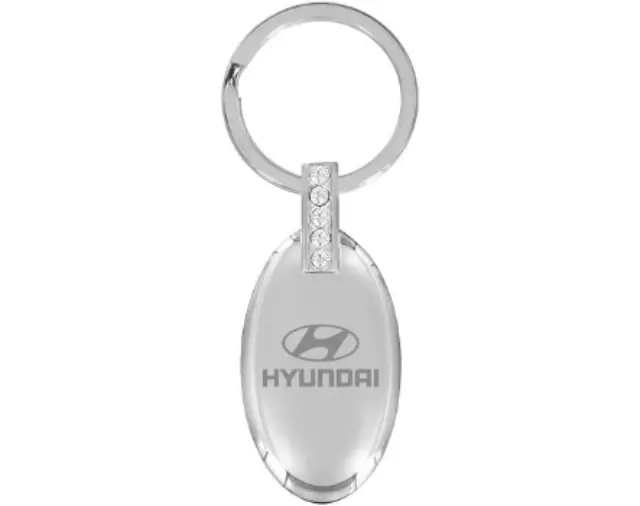 40221010 - Merchandise: Oval Shape With 4 Clear Crystals From for Hyundai Image