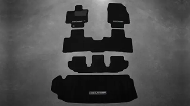 PT9264820120 - Interior: Carpet Floor Mats For 2nd Row Bench &amp; Captain for Toyota Image