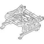 GN1Z9661711B - Body: Seat Track for Ford: EcoSport Image