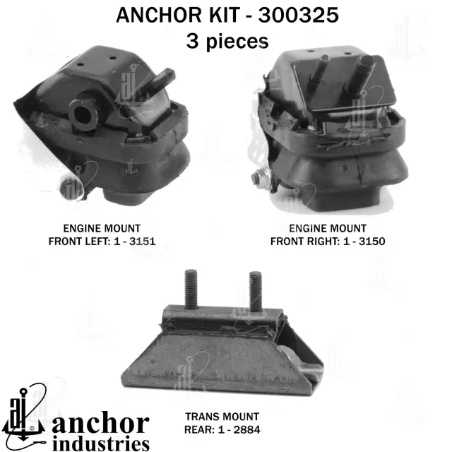 300325 - Engines &amp; Components: Anchor Engine Mount Kit for Anchor Image